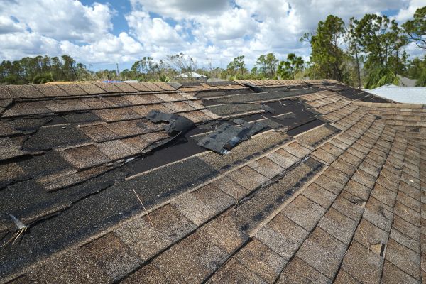 Roof Damage Repair in Glastonbury