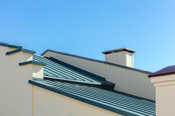 Metal Roof Flashing Repair in Glastonbury