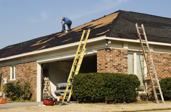 Roof Storm Damage Remediation in Glastonbury
