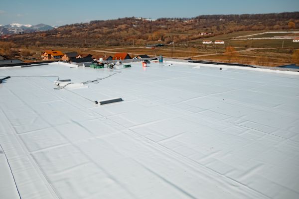 Membrane Roof Installation in Glastonbury