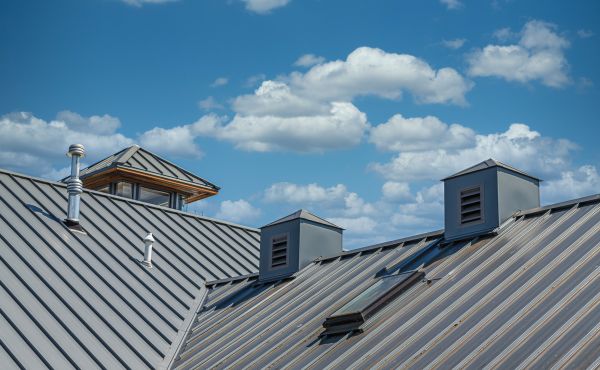 Steel Roof Construction in Glastonbury